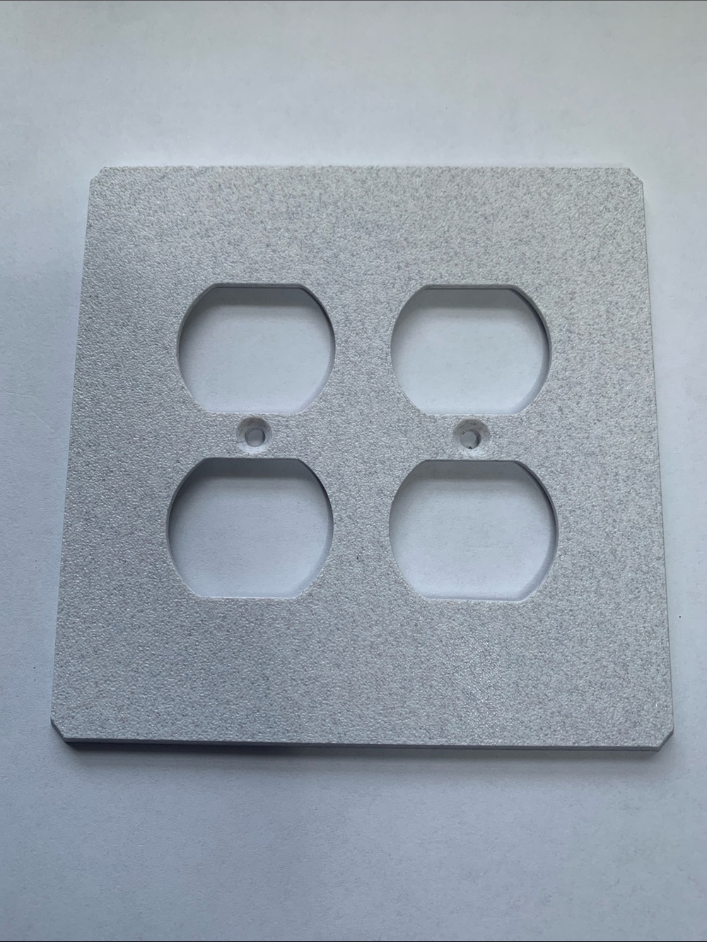 3 Pack Marble Textured 4-Outlet Wall Plate Cover - Picture 8 of 10